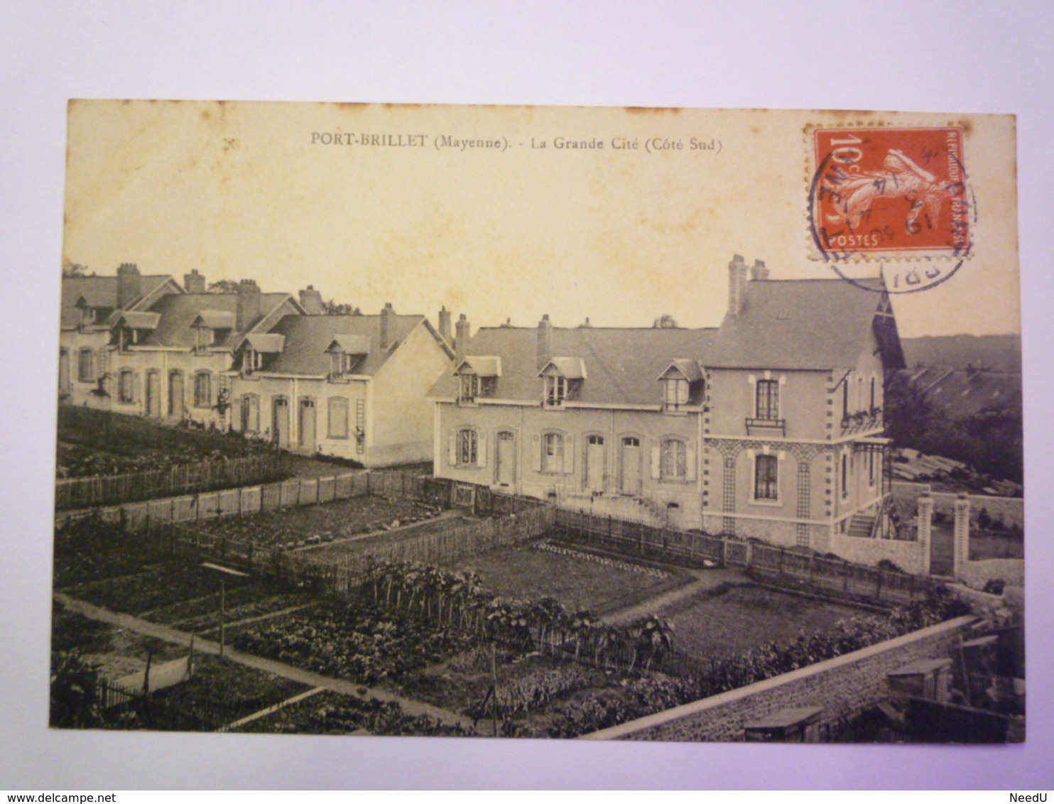GP 2019 - 84  PORT-BRILLET  (Mayenne)  :  La Grande Cité  (côté Sud)   1914   XXX - Other & Unclassified