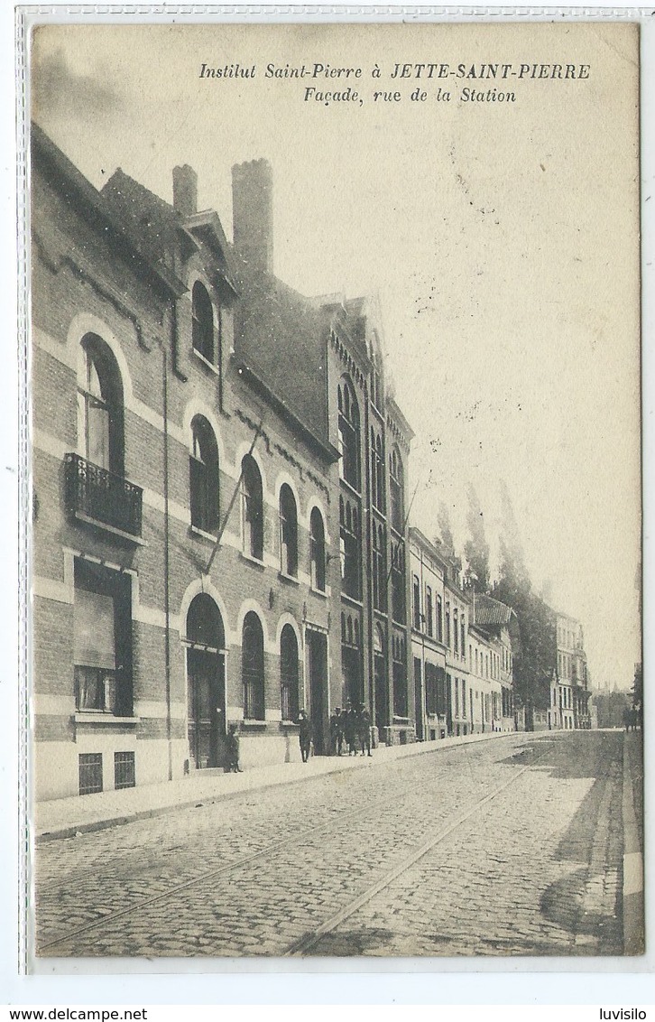 Jette St Pierre Institut Saint Pierre Façade Rue De La Station - Jette