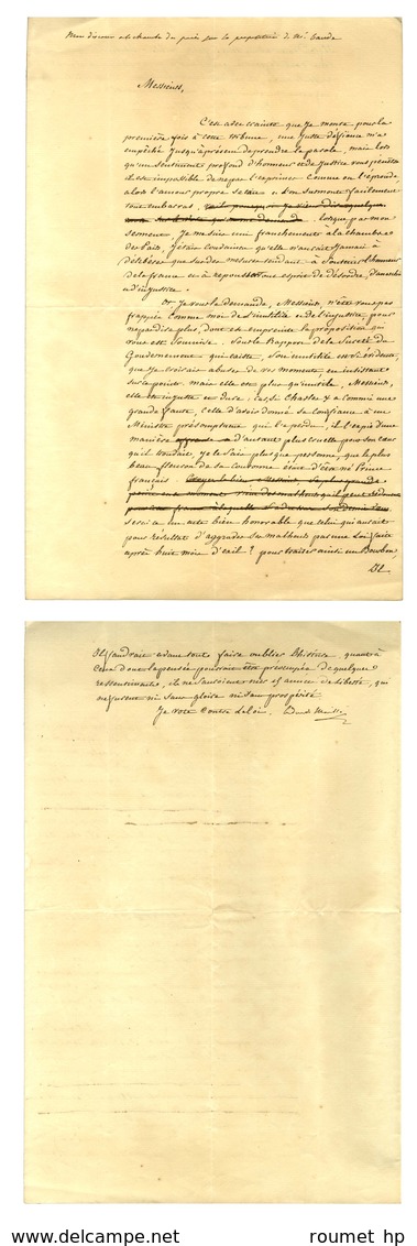 [CHARLES X (1757-1836), Roi De France]. - Other & Unclassified