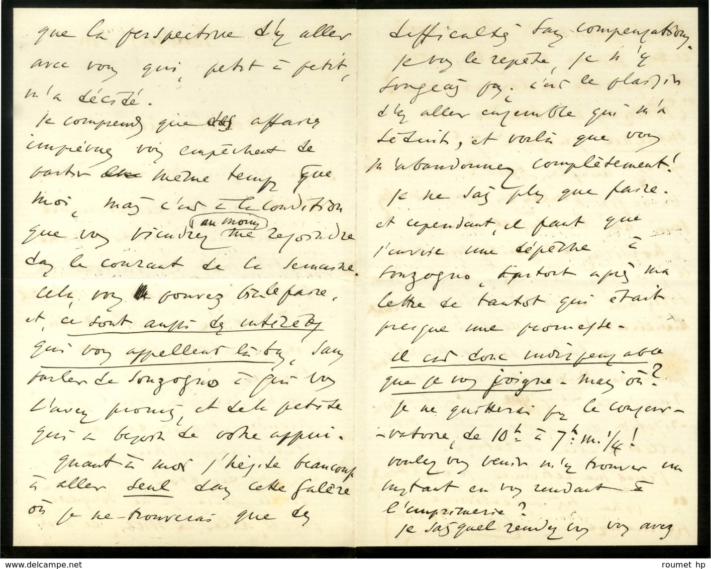 DELIBES Léo (1836-1891), Compositeur. - Andere & Zonder Classificatie