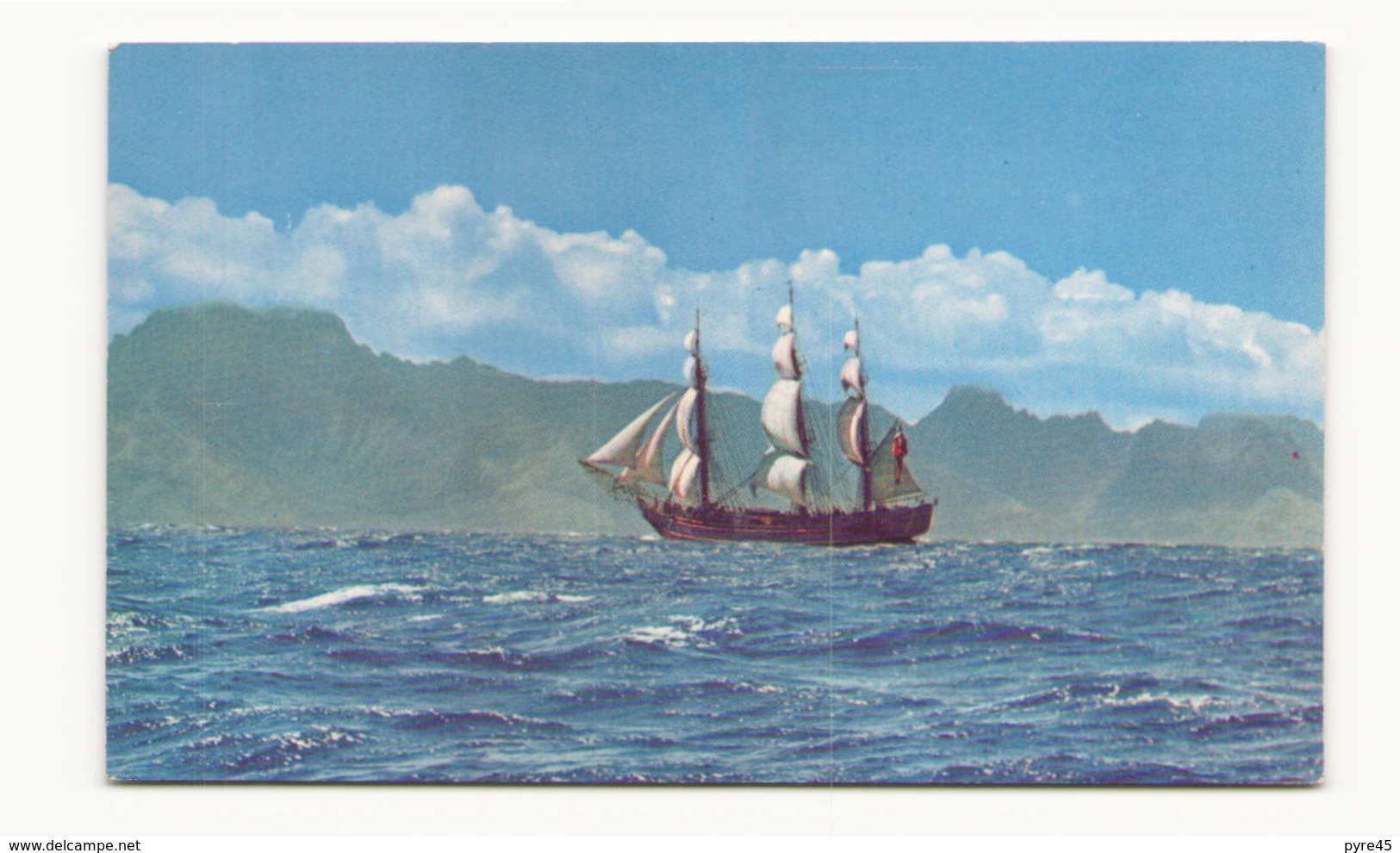 BOUNTY SAILING NEAR TAHITI - Voiliers