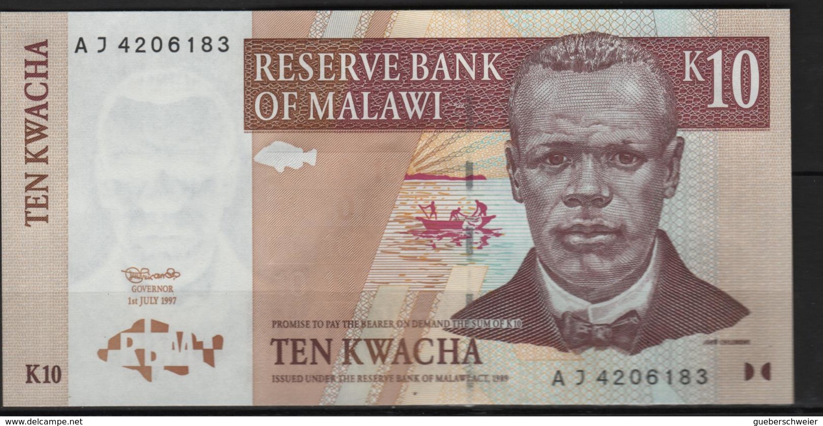 B 76 - MALAWIE Billet De 10 K état Neuf - Malawi