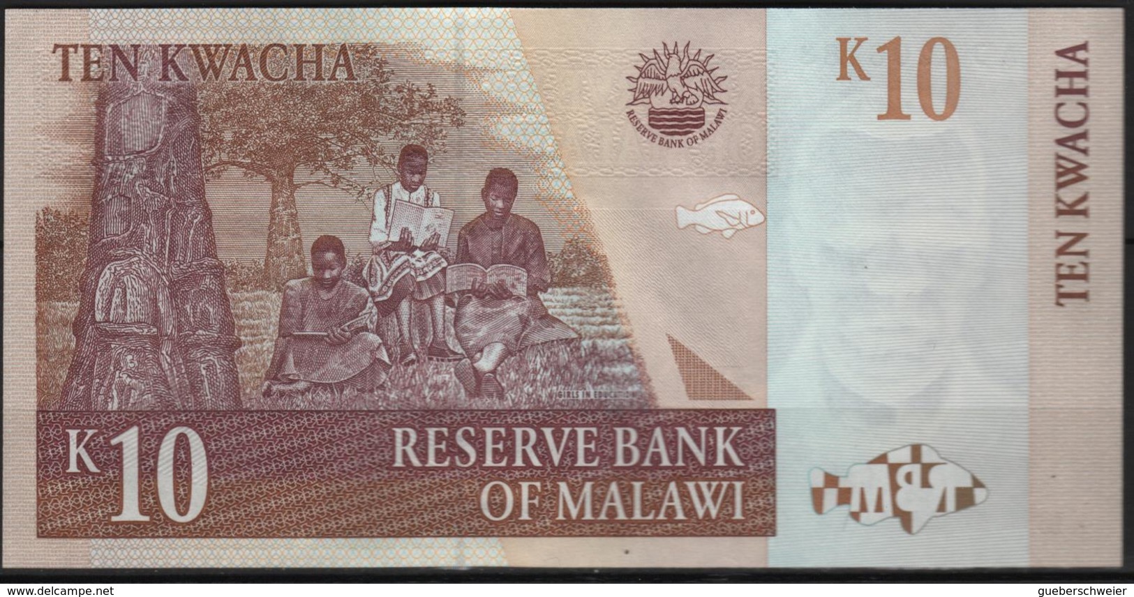 B 76 - MALAWIE Billet De 10 K état Neuf - Malawi