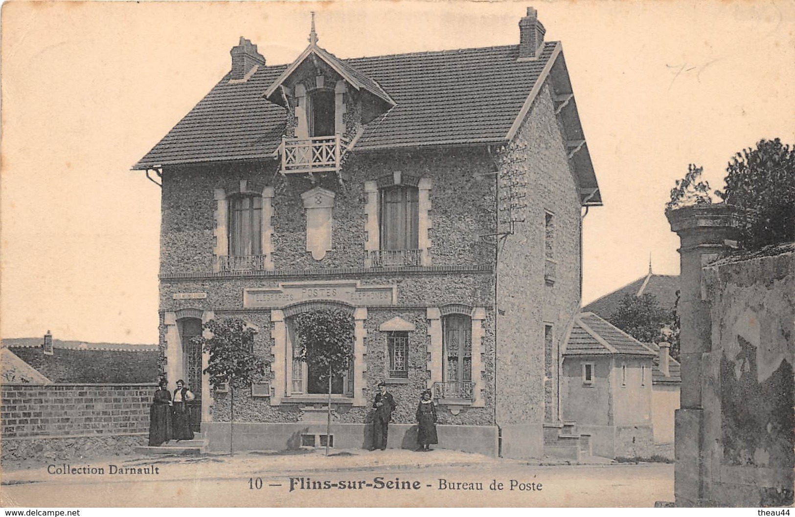 ¤¤  -   FLIN-sur-SEINE   -   Le Bureau De Poste   -  ¤¤ - Flins Sur Seine