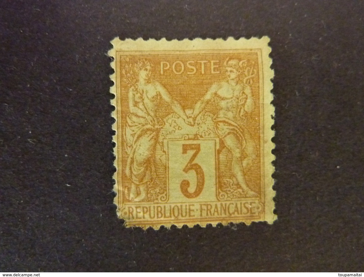 FRANCE, Année 1877-80, YT N° 86 Type II Neuf, En Mauvais état (cote 245 EUR) - 1853-1860 Napoléon III