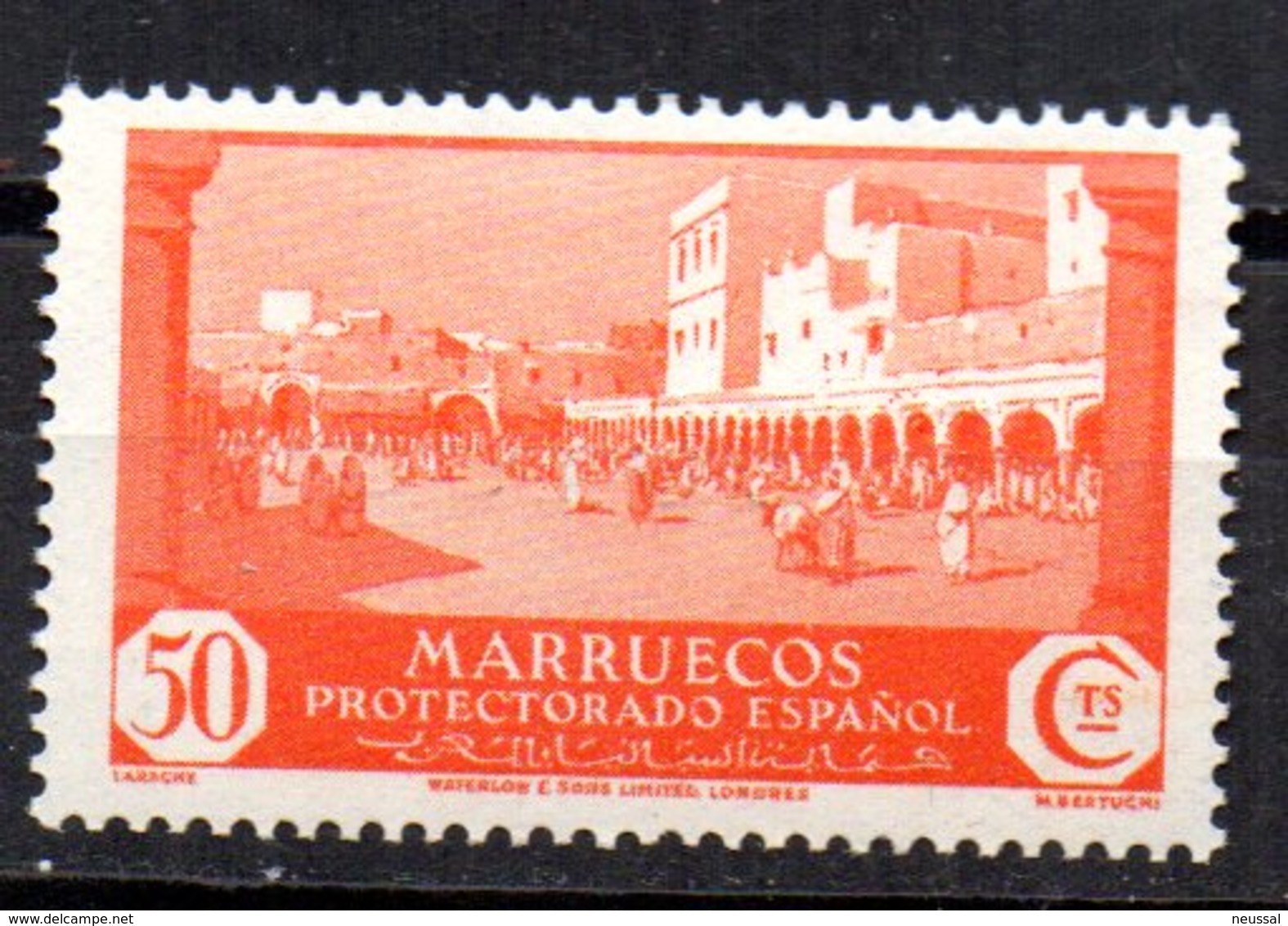 Sello Nº 142  Marruecos - Marruecos Español