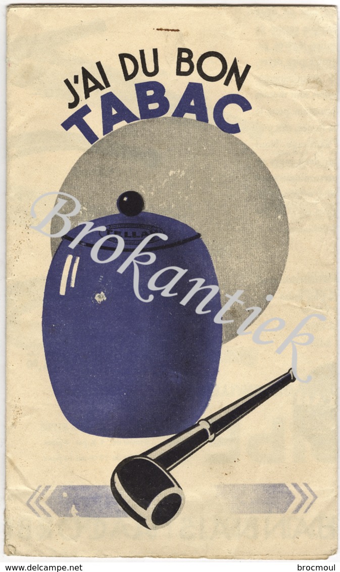 TELLAH Tabac Du Semois ,depliant/affiche Avec Les Différents Tabacs Cigares,Cigarettes,Pipes DOHANNAIS CORBION +/- 1921 - 1900 – 1949