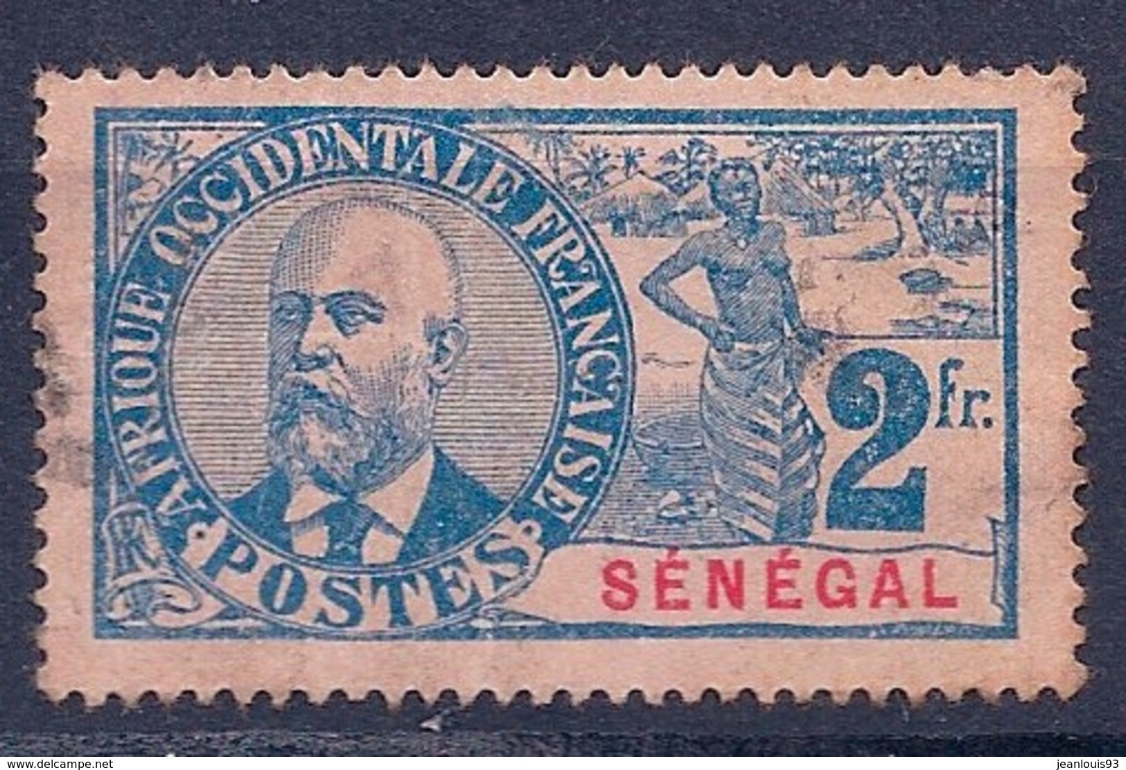 SENEGAL - 45  2F BALLAY OBL USED COTE 43 EUR - Used Stamps