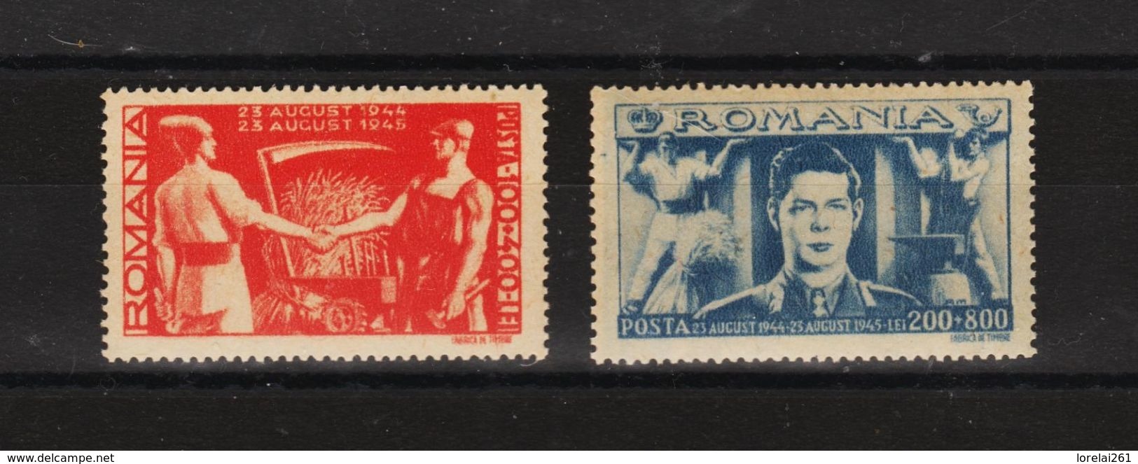 1945 - 1 ANNIV. DE LA LIBERATION   MI No  898/899  MNH - Ungebraucht