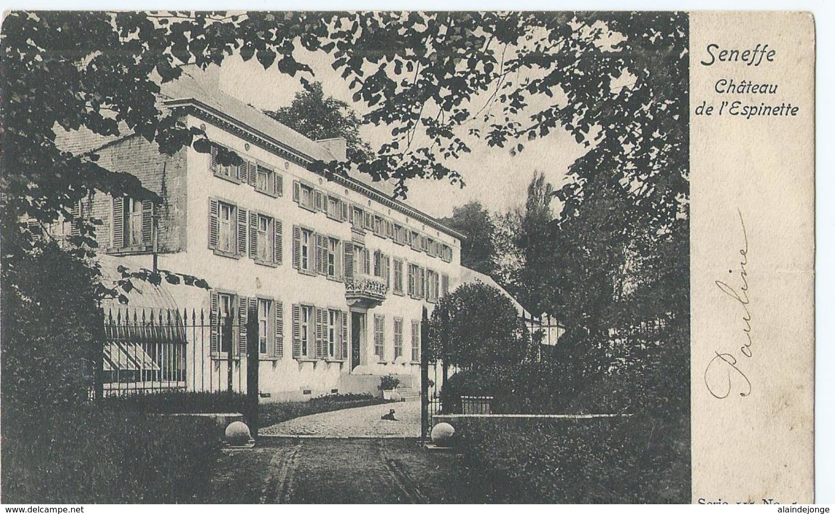 Seneffe - Château De L'Espinette - Nels Série 115 No 5 - 1904 - Seneffe