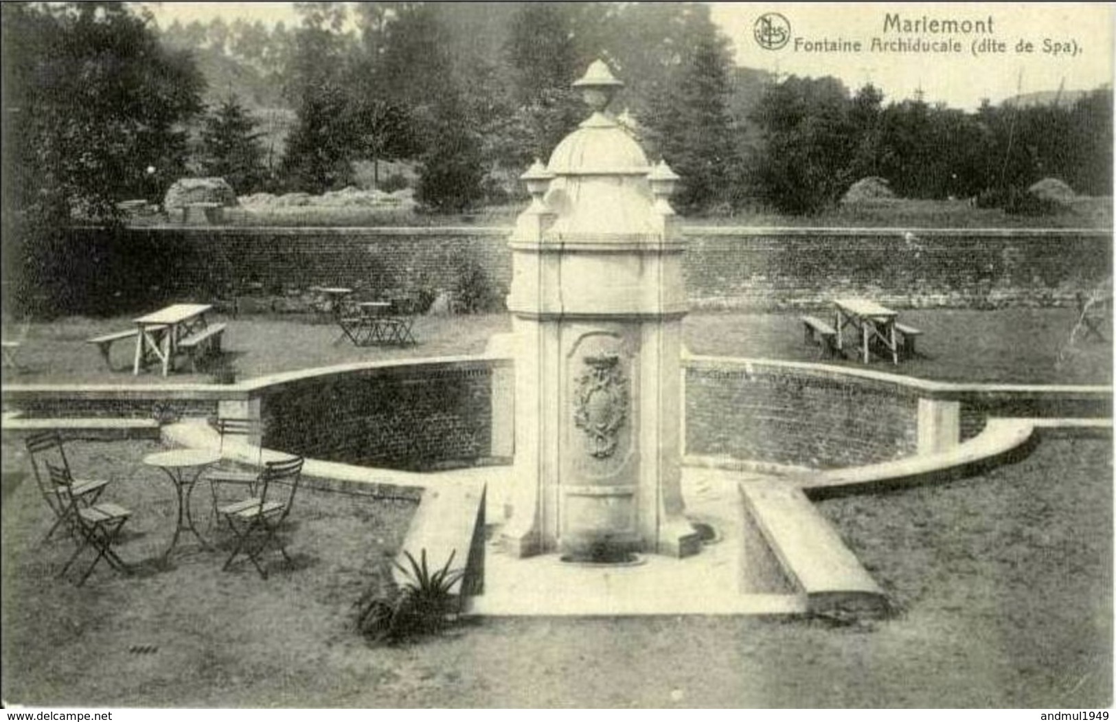 MARIEMONT - Fontaine Archiducale (dite De Spa) - Morlanwelz