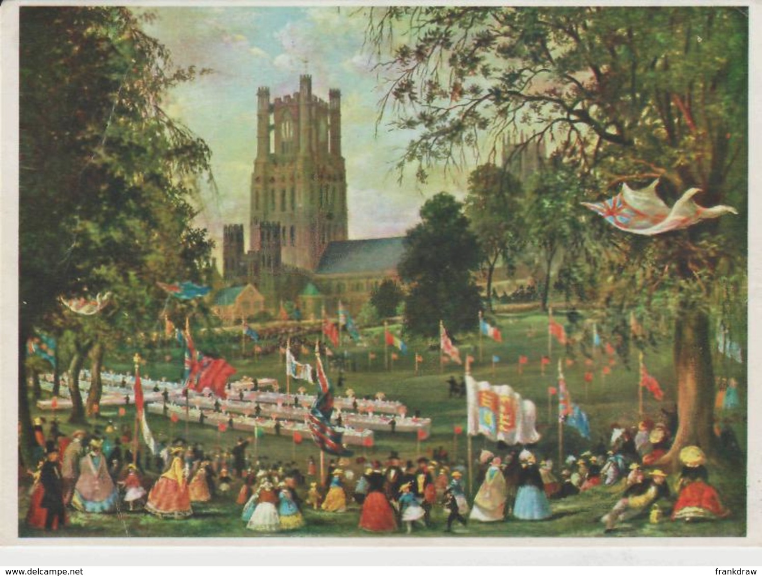 Postcard - Churches - Art - Southby - Verger Of Ely Cathedral For 60 Years - Unused Very Good - Sin Clasificación