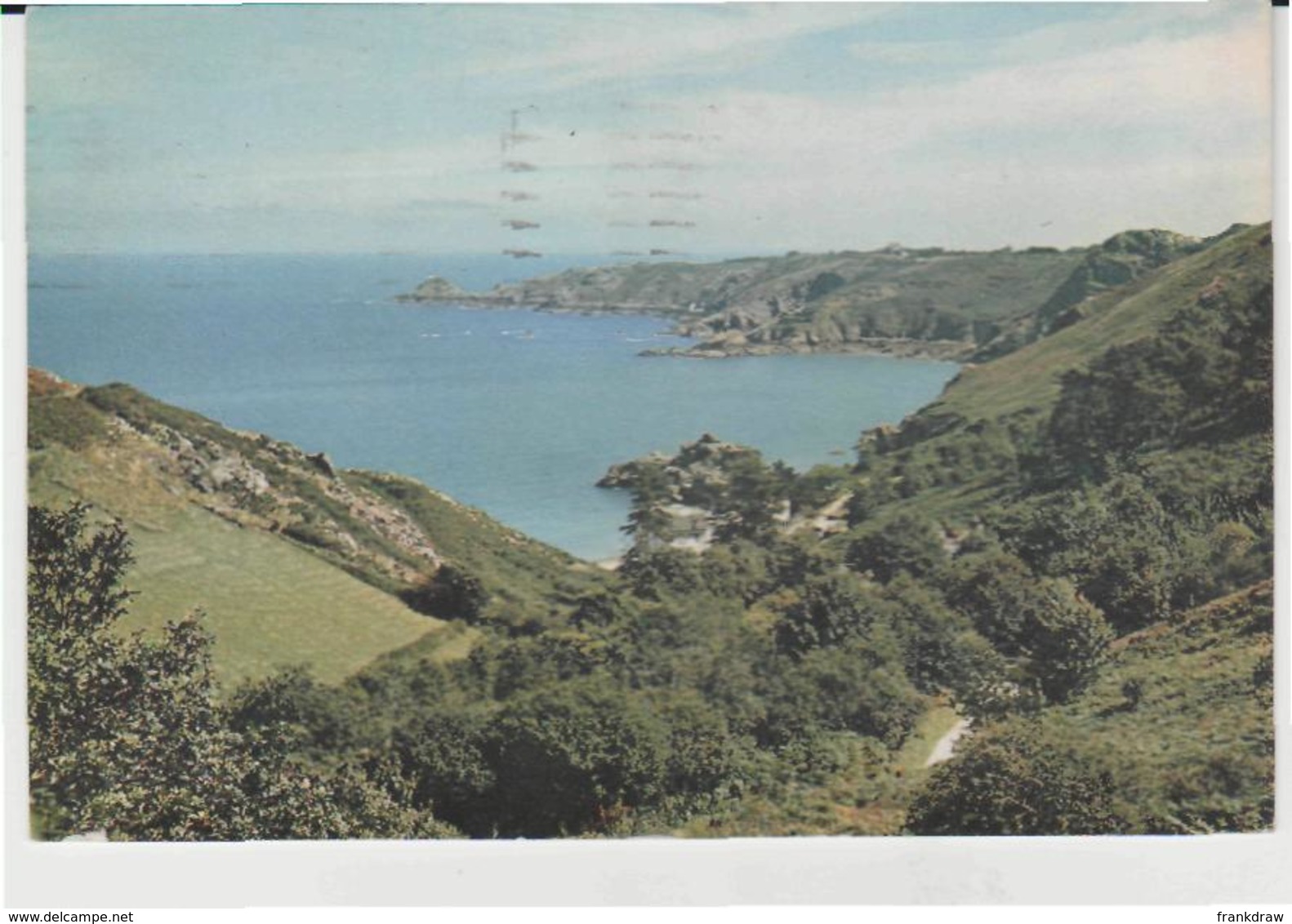 Postcard - Bouley Bay, Jersey - Posted 19th Aug 1958  Very Good - Zonder Classificatie