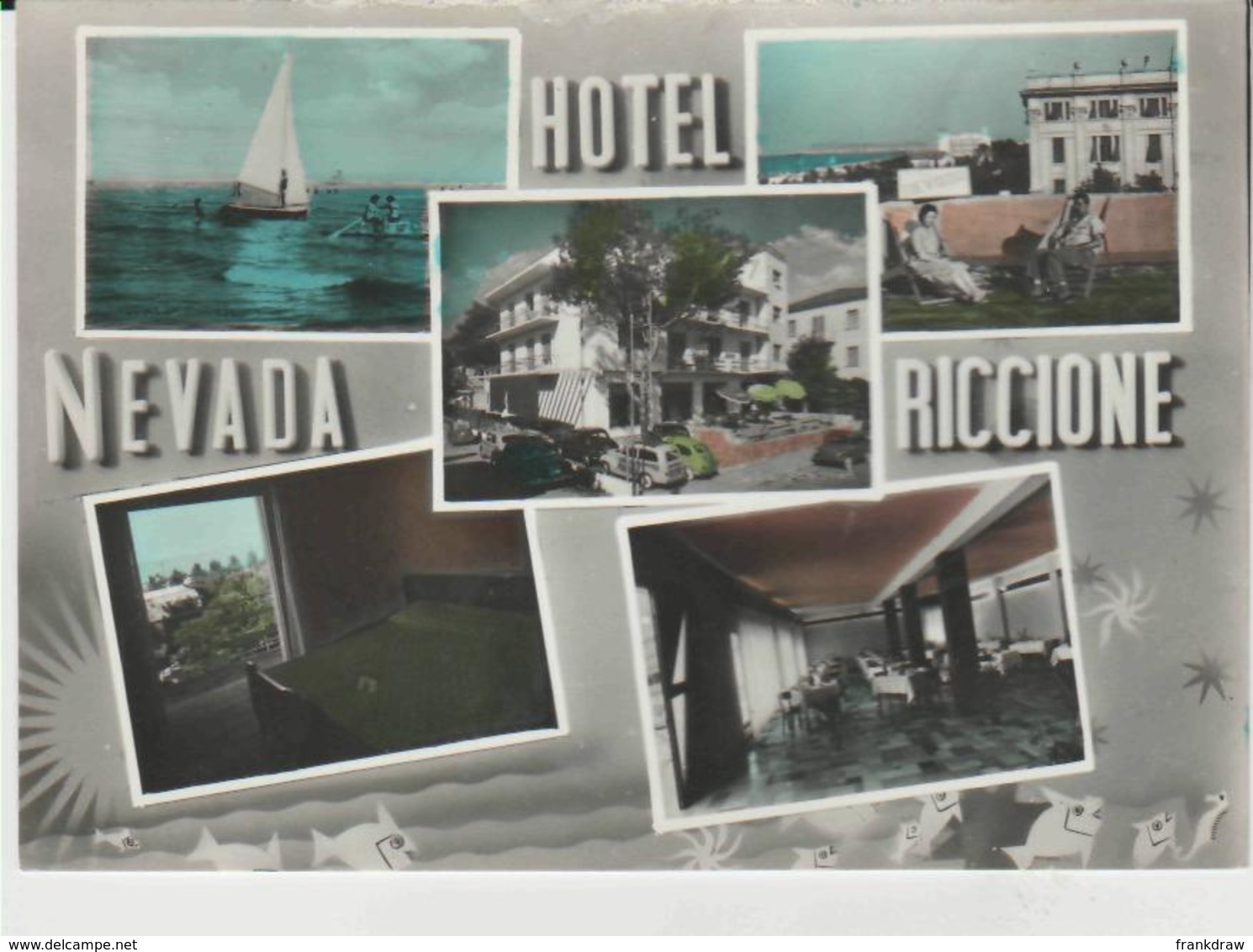 Postcard - Hotel Nevada - Riccione - Unused Very Good - Zonder Classificatie