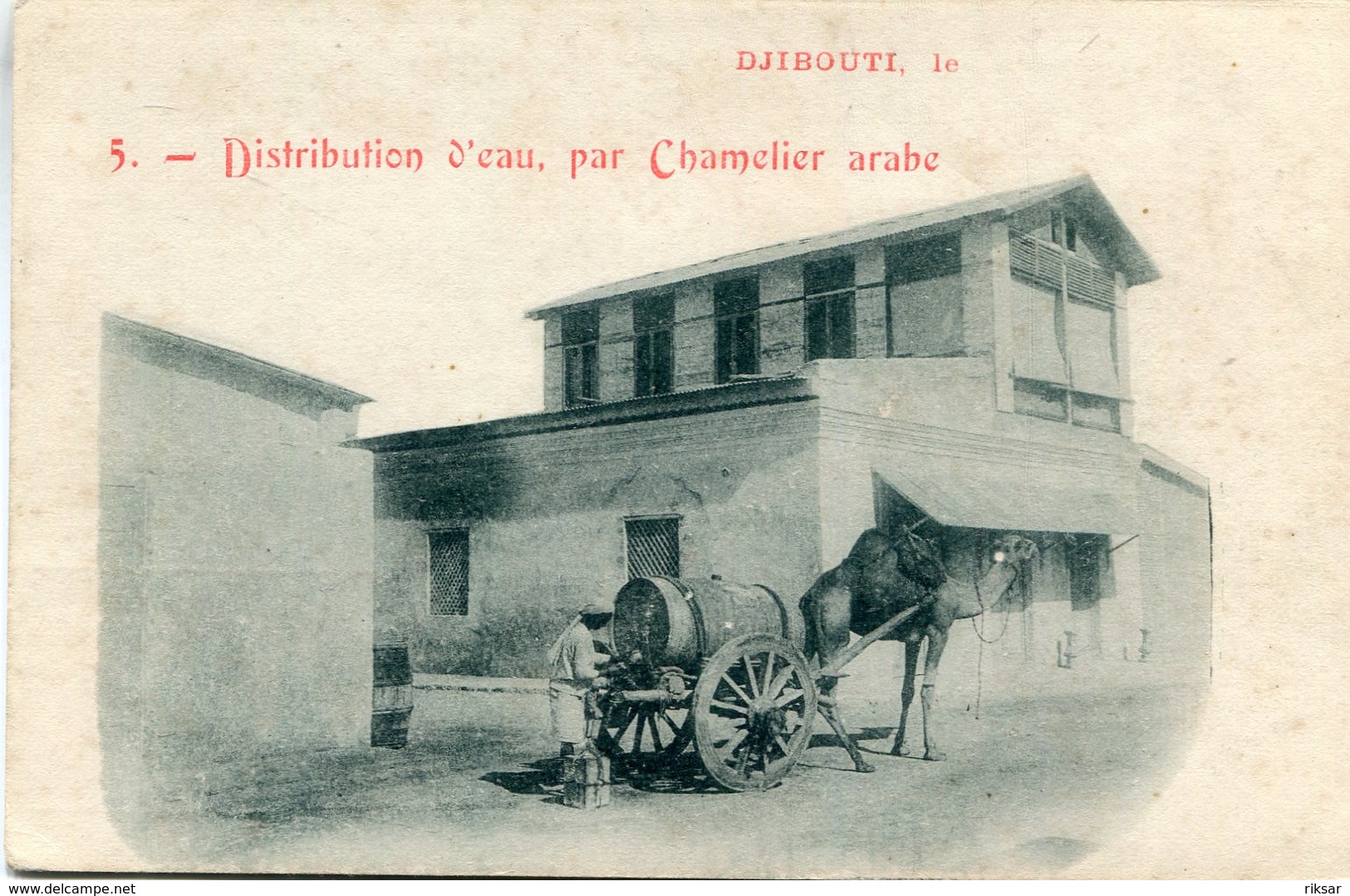 DJIBOUTI(TYPE) CHAMELIER - Gibuti