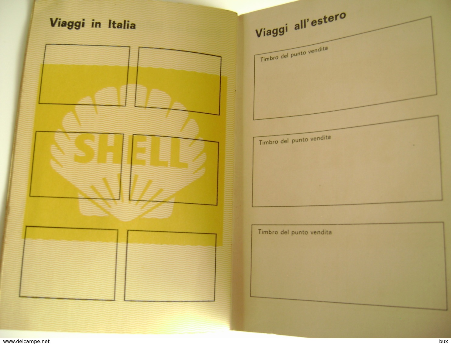 1964 PASSAPORTO PER RAGAZZI - SHELL - - Documenti Storici