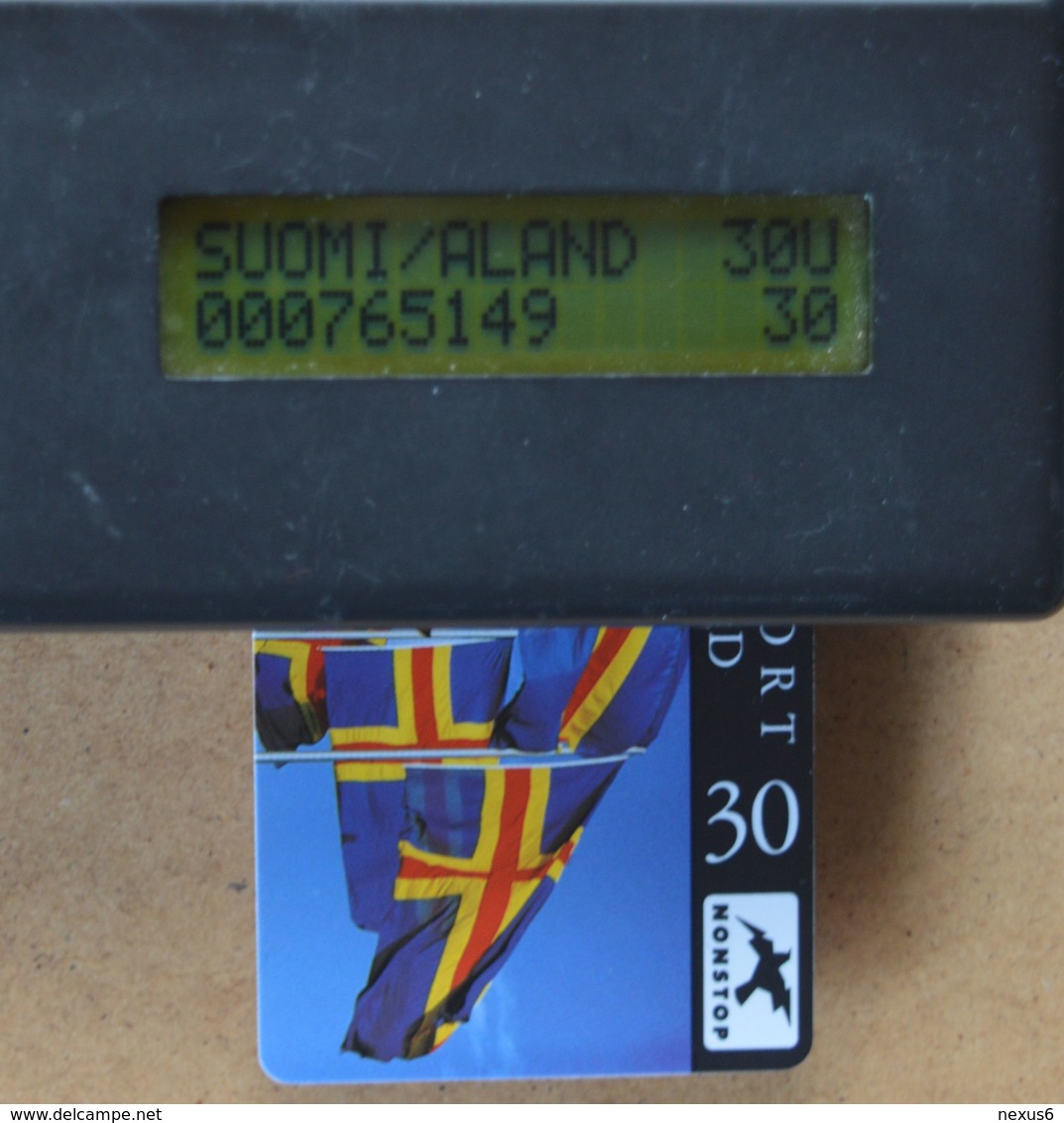 Aland - Åland Post - Flag Of Åland - SC5, 12.1992, 30mk, 15.000ex, Mint - Aland