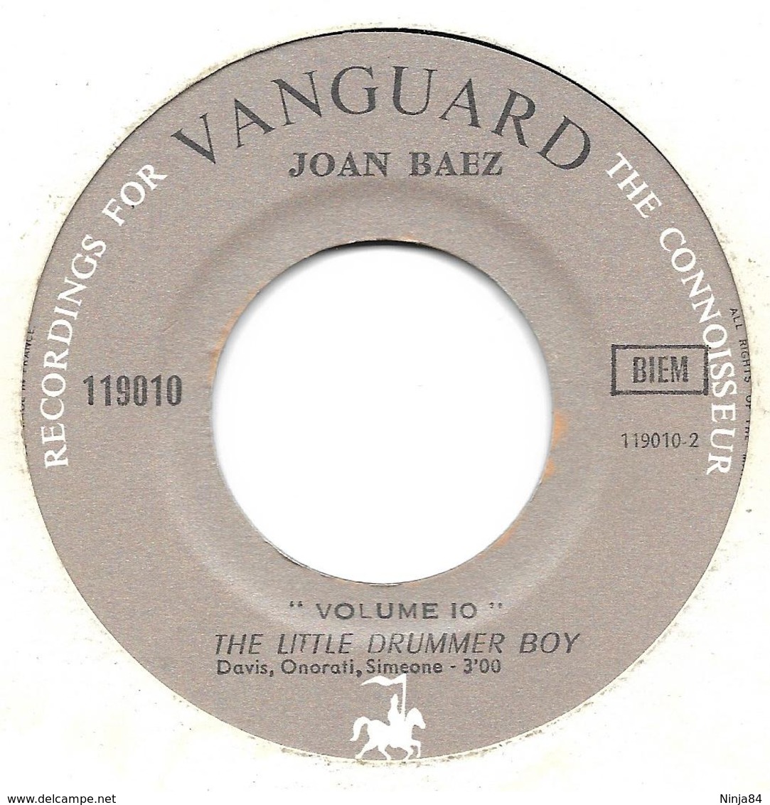 SP 45 RPM (7")   Joan Baez  "  Ave Maria De Schubert   " - Autres - Musique Anglaise
