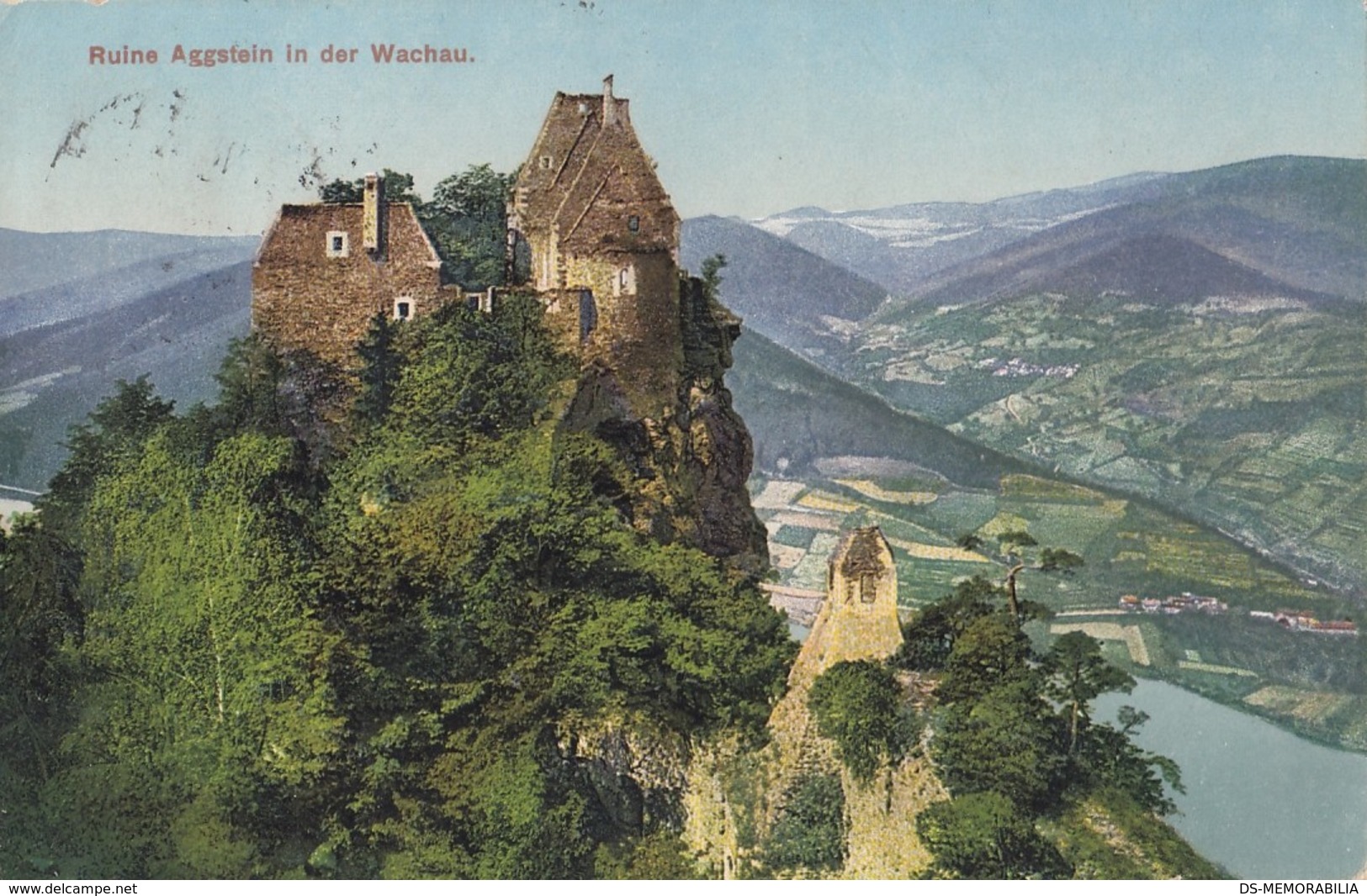 Ruine Aggstein In Der Wachau 1928 - Wachau