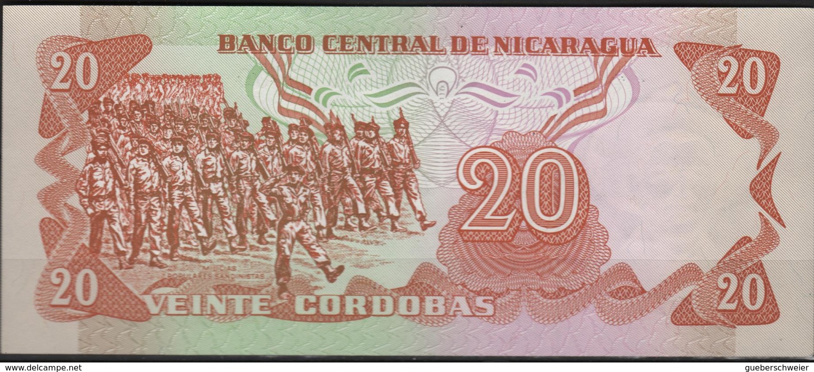 B 89 - NICARAGUA Billet De 20 Cordobas état Neuf - Nicaragua