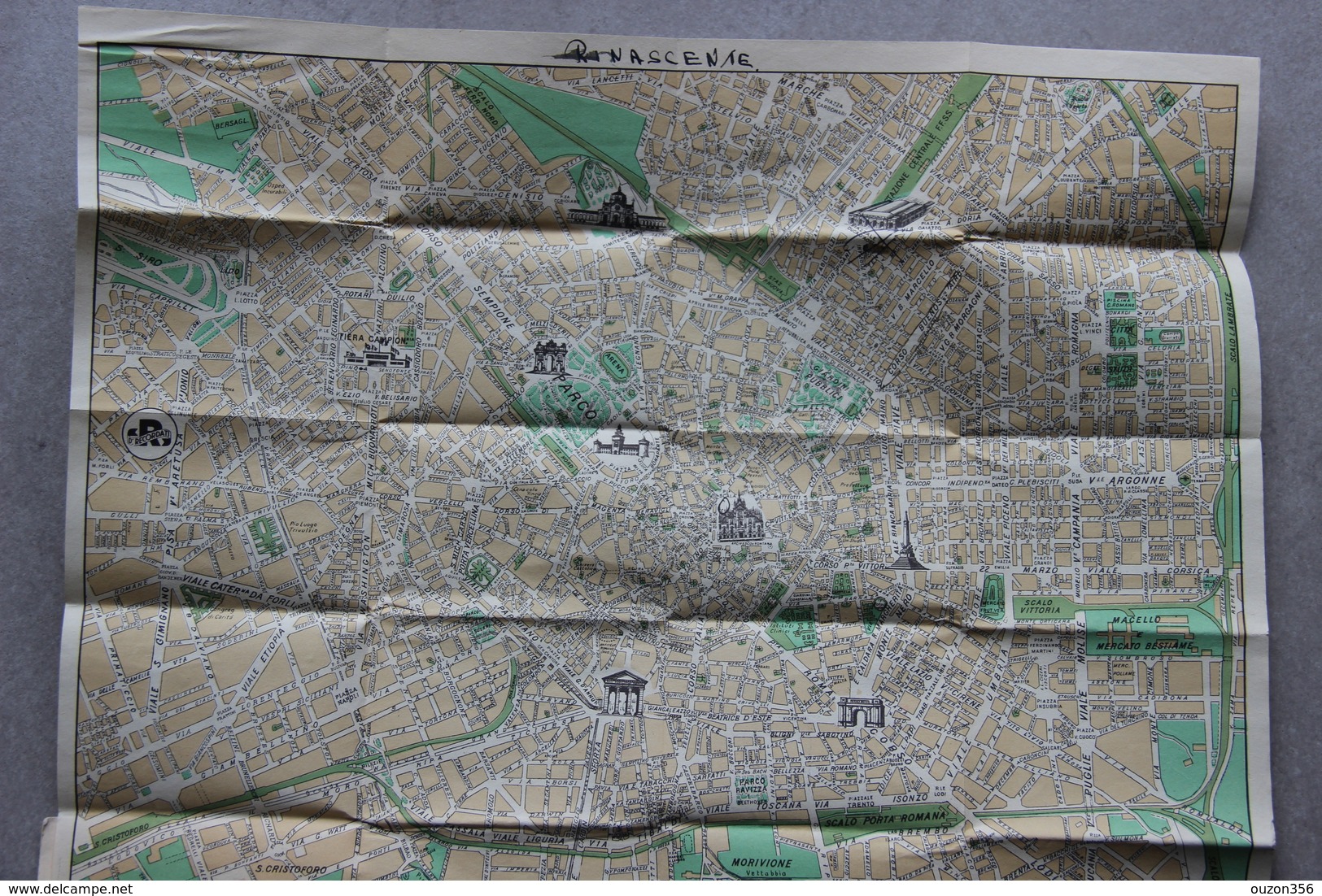 Plan De Milan (Lombardie, Italie), 1951 - Autres & Non Classés