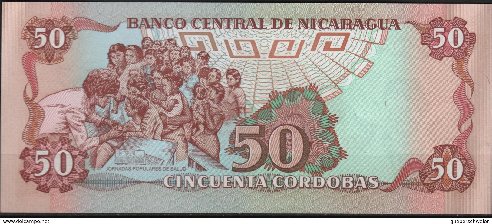 B 90 - NICARAGUA Billet De 50 Cordobas état Neuf - Nicaragua