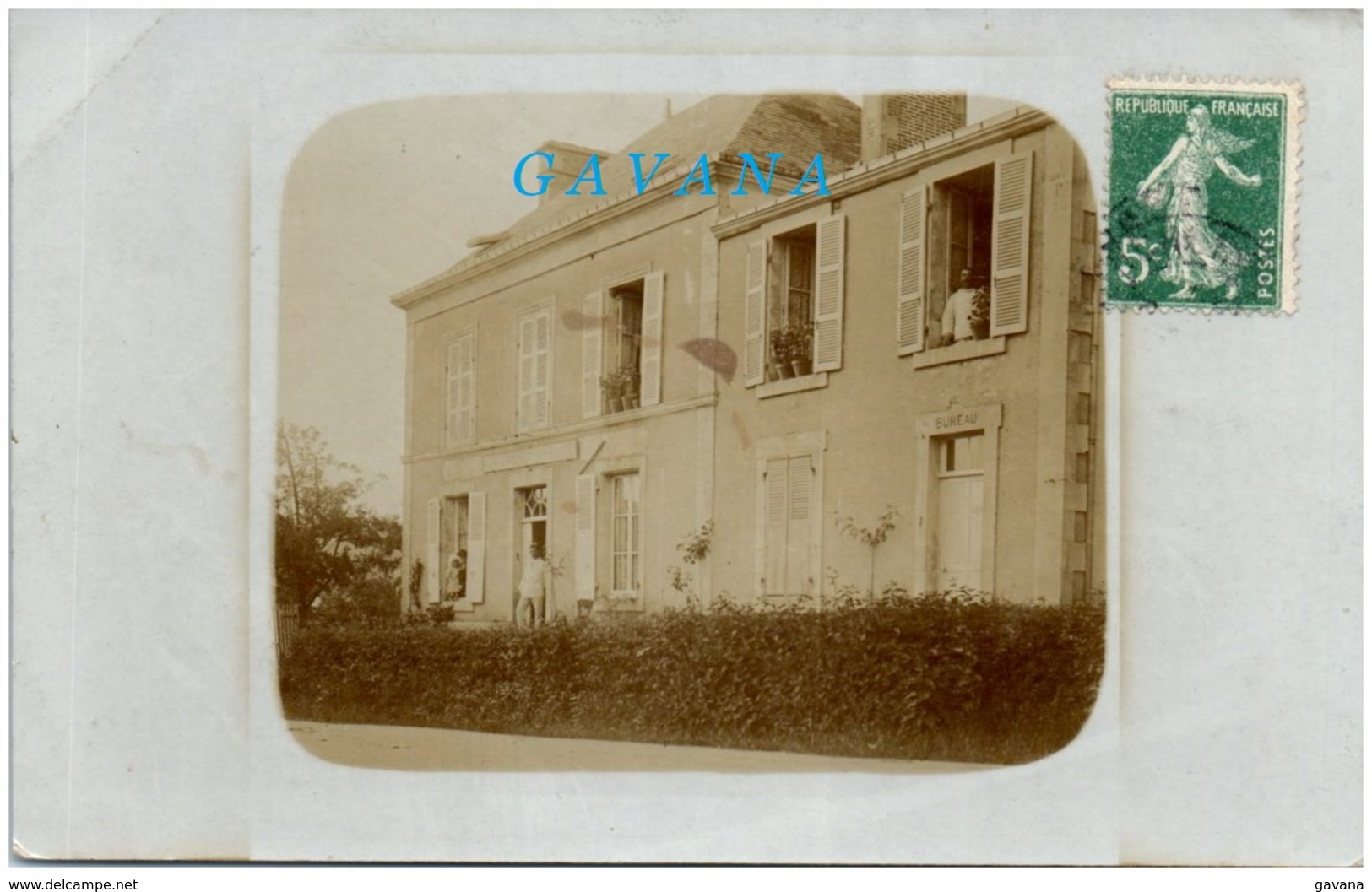 61 PERVENCHERES - Gendarmerie - Carte-photo - Pervencheres