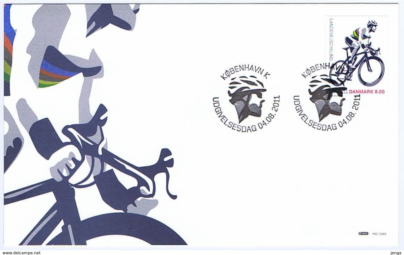 Denmark; 2011; Cycling World Championship On FDC - FDC