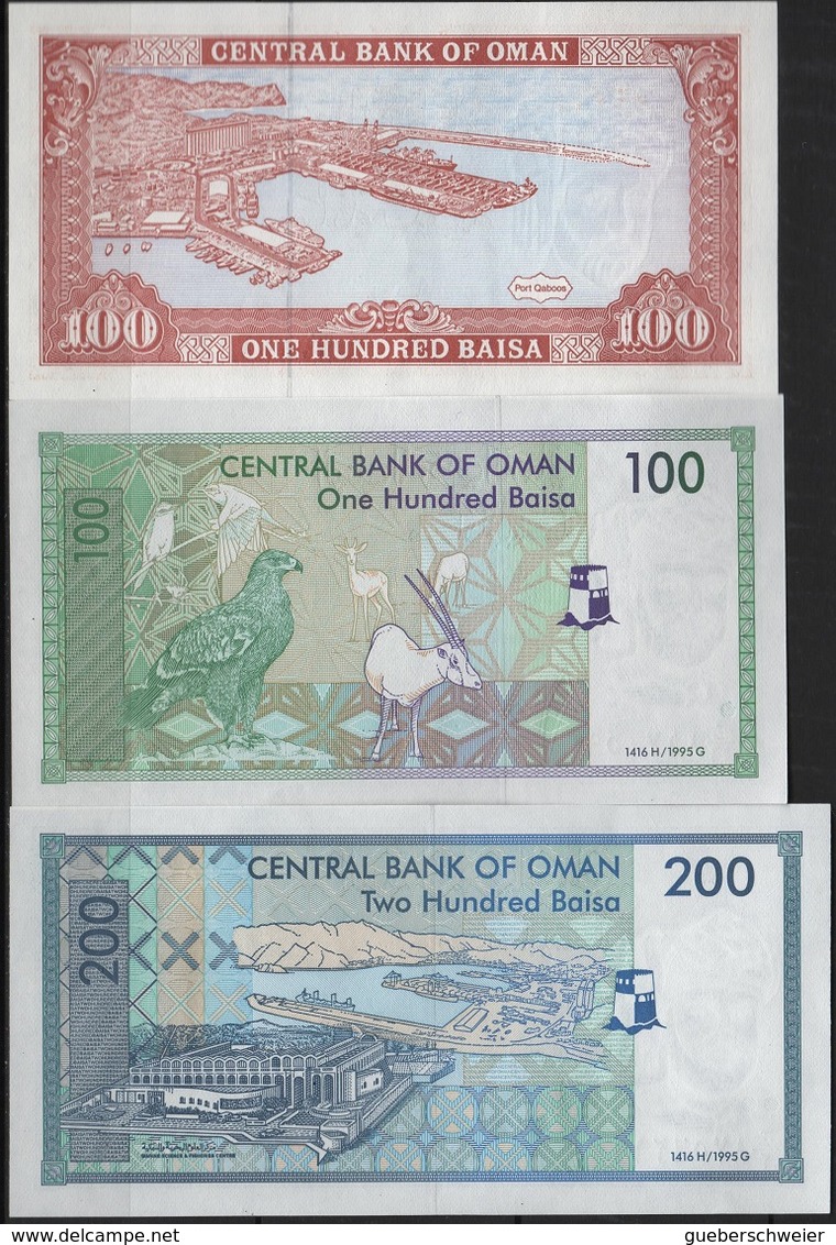 B 95 - OUGANDA Lot De 3 Billets De 100 Et 200 Baisa états Neufs - Uganda