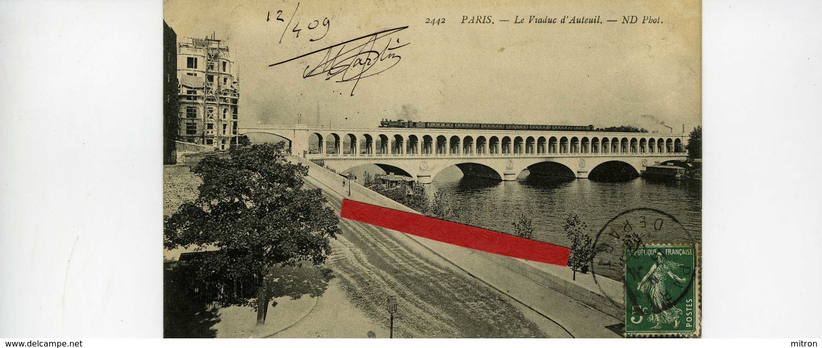 PARIS- Le Viaduc D'Auteuil - Velizy