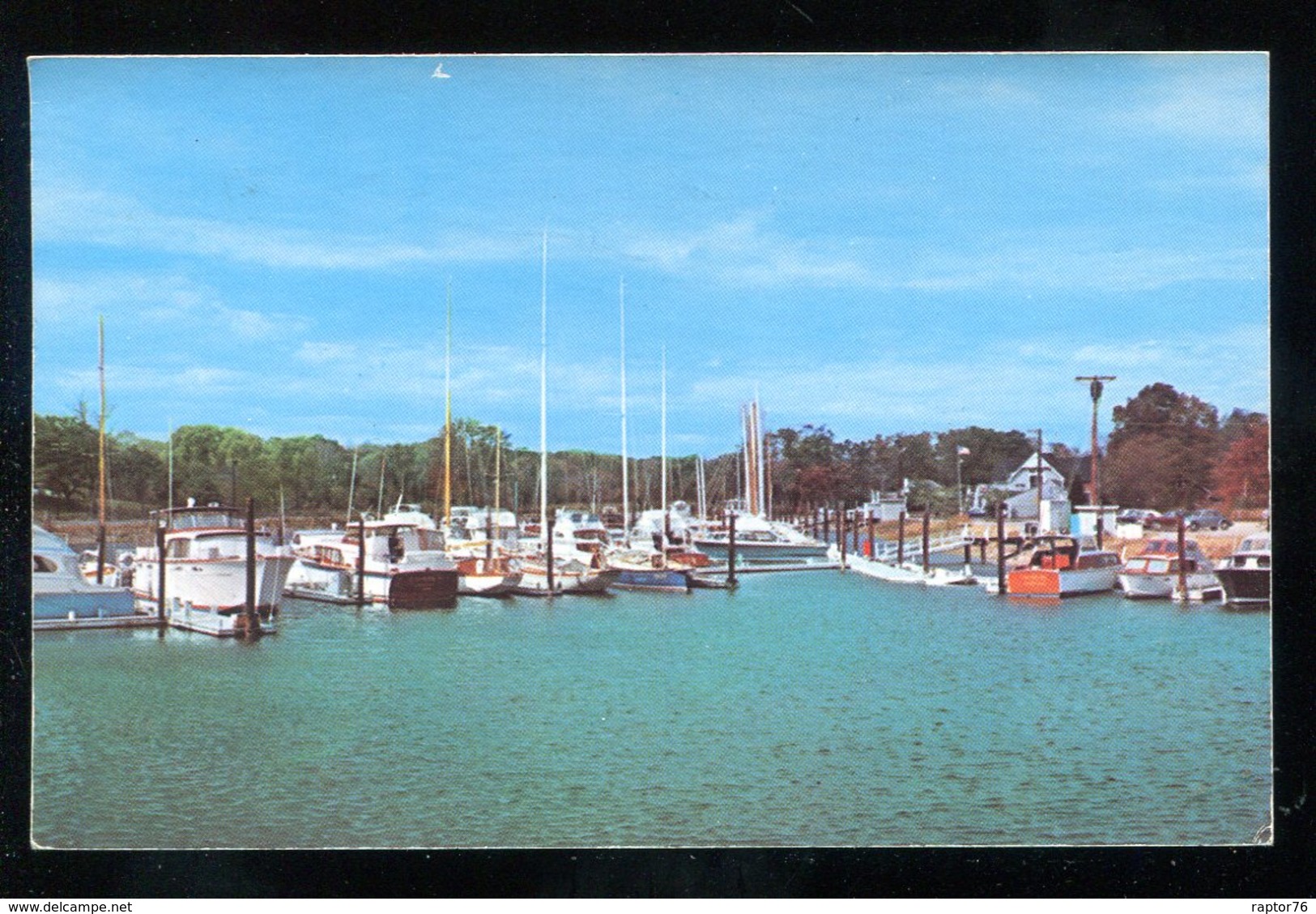 CPSM Non écrite Etats Unis WESTPORT Saugatuck River And Harbor - Autres & Non Classés