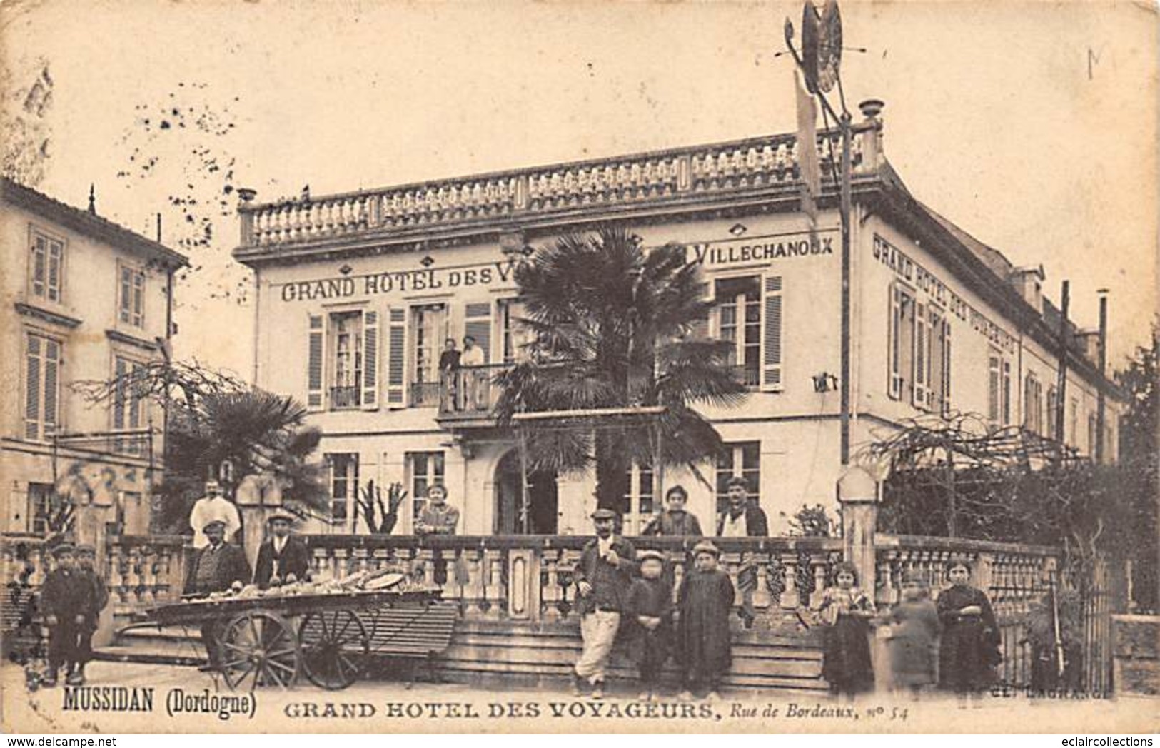 Mussidan         24        Grand Hôtel Des Voyageurs   1         (voir Scan) - Mussidan