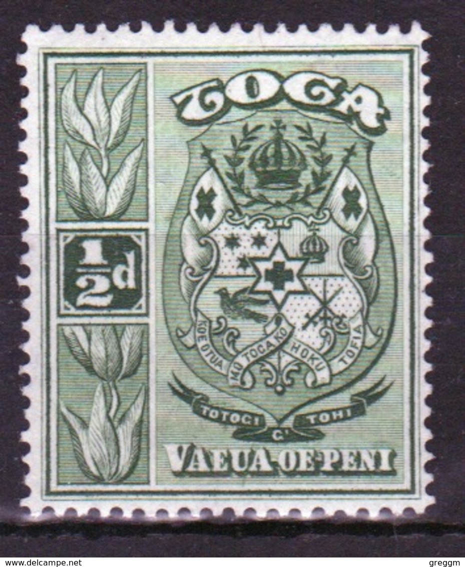 Tonga 1942 Single ½d Stamp From The Definitive Set. - Tonga (...-1970)