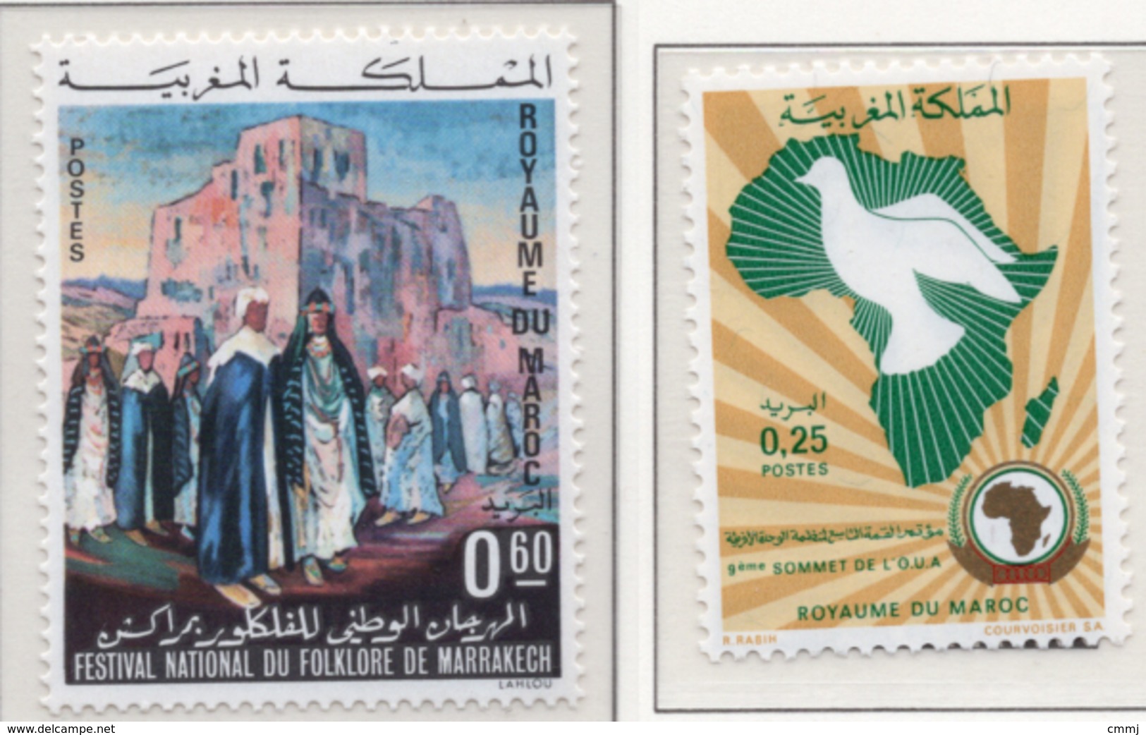 1972 - MAROCCO - MAROC - Yv:  Nr. 639/640 - NH - (UP121.1) - Marocco (1956-...)