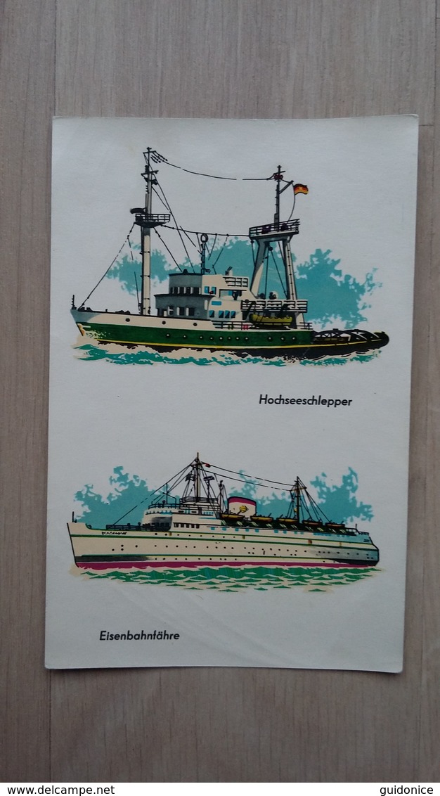 Aufkleber-Set Des Planet-Verlags Berlin Zum Thema "Schiffe" - Stickers