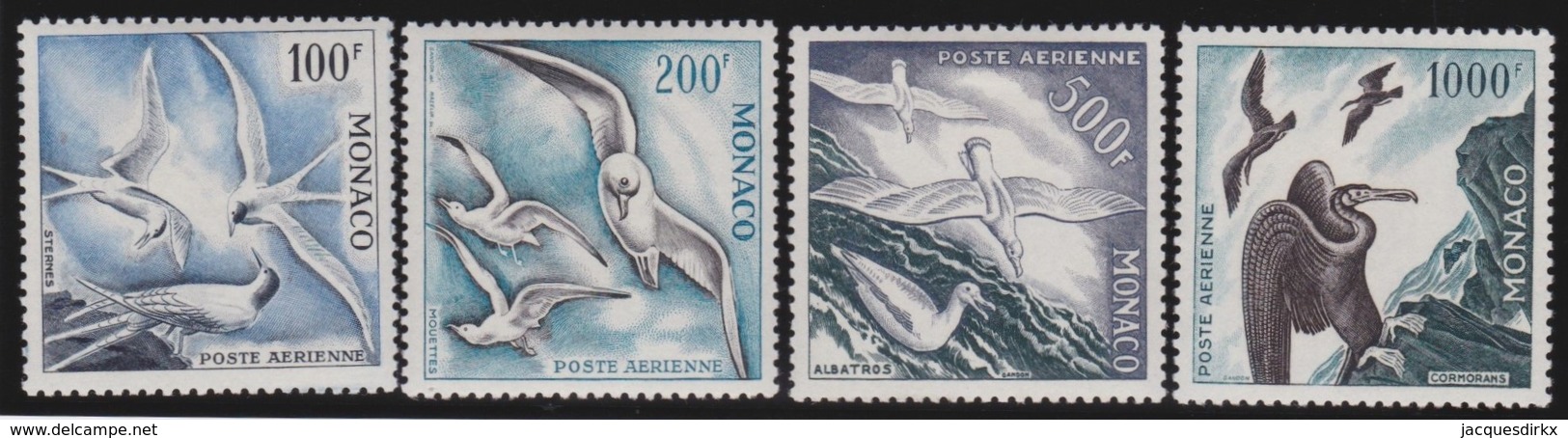 Monaco   .   Yvert    PA   55/58    Perf. 11     .     *      .      Neuf Avec Charniere     .    /    .     Mint-hinged - Poste Aérienne