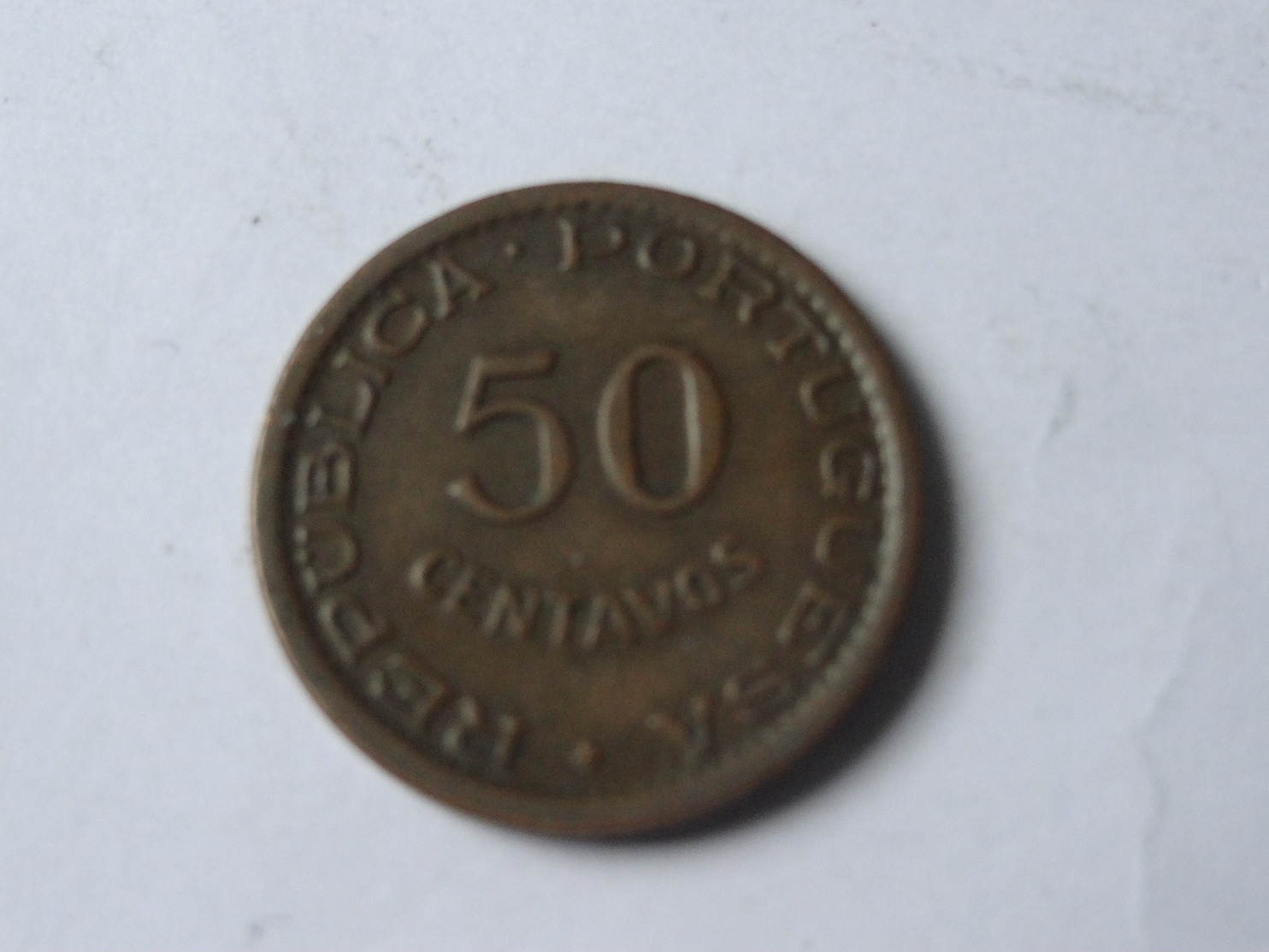 50 CENTAVOS 1954. - Angola