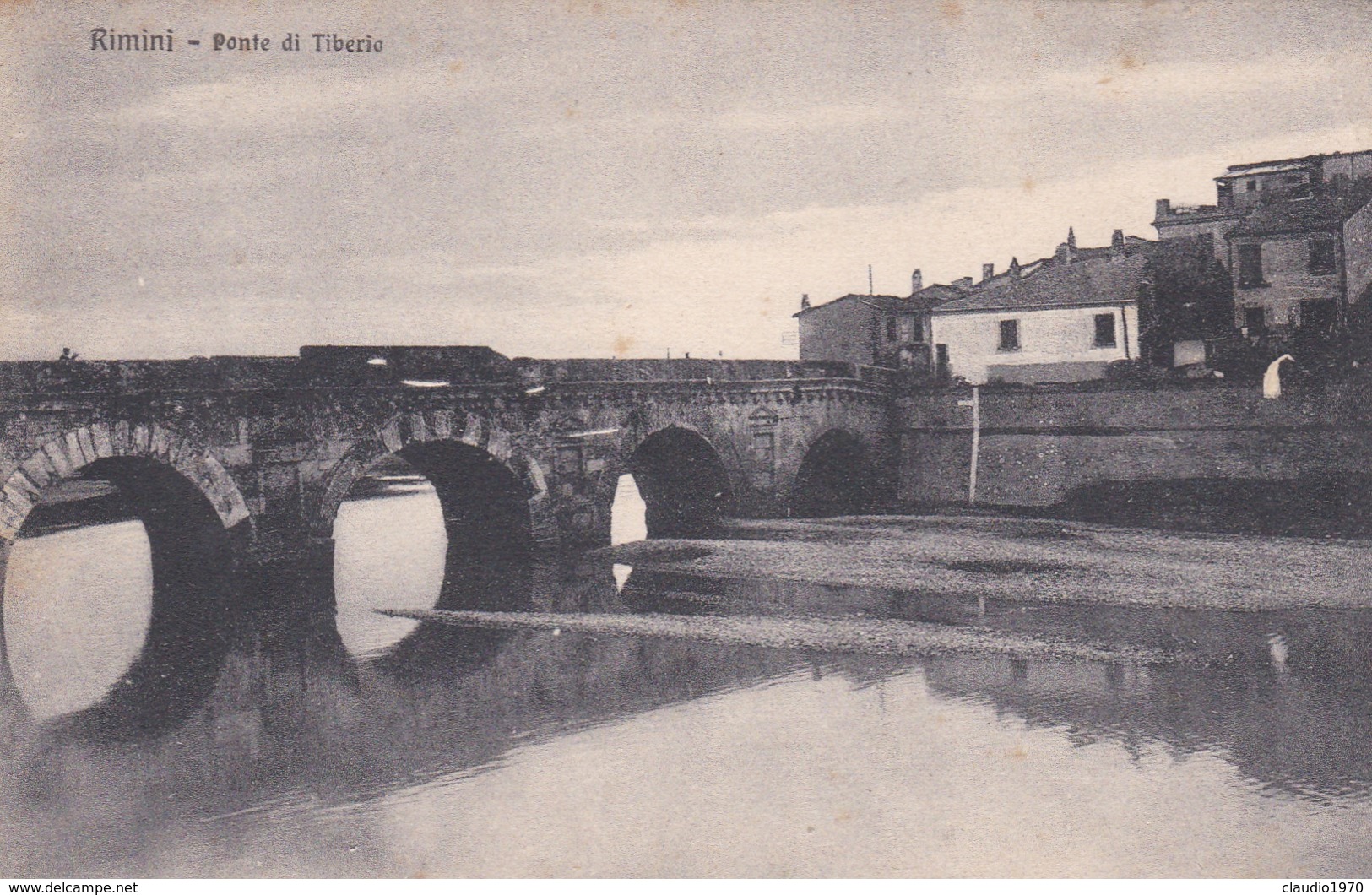 CARTOLINA - POSTCARD - RIMINI - PONTE DI TIBERIO - Rimini