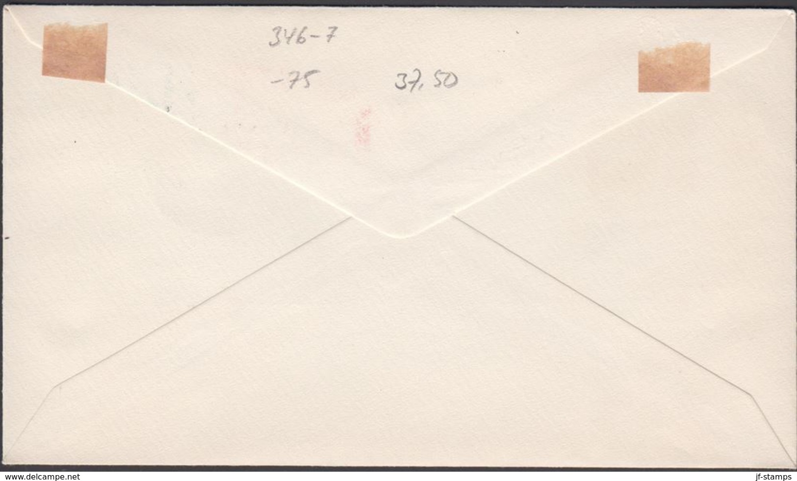 1956. NORDEN. FDC REYKJAVIK 30. X. 56.  (Michel 312-313) - JF310252 - Brieven En Documenten