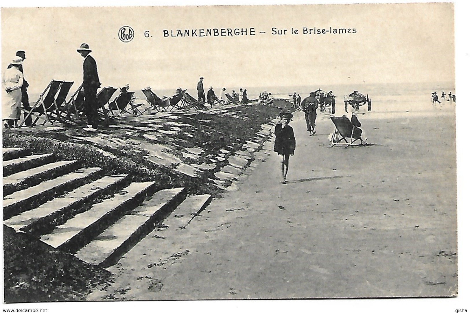 Blankenberge  Sur Le Brise - Lames - Blankenberge