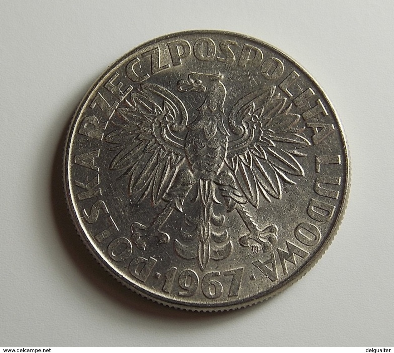 Poland 10 Zlotych 1967 Varnished - Poland