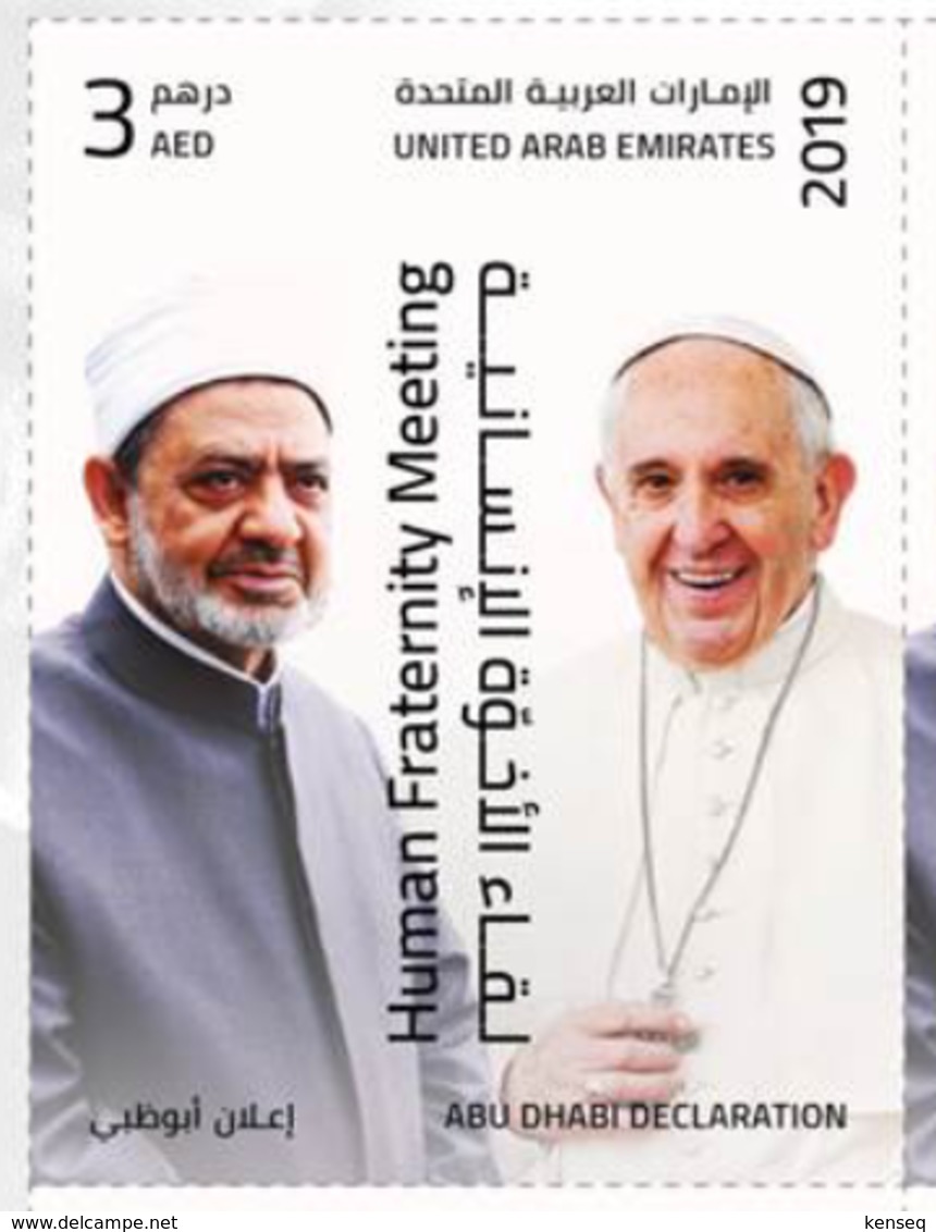 United Arab Emirates/ UAE 2019 - Human Fraternity Meeting - Pope Francis Visit To UAE / Vatican - United Arab Emirates (General)