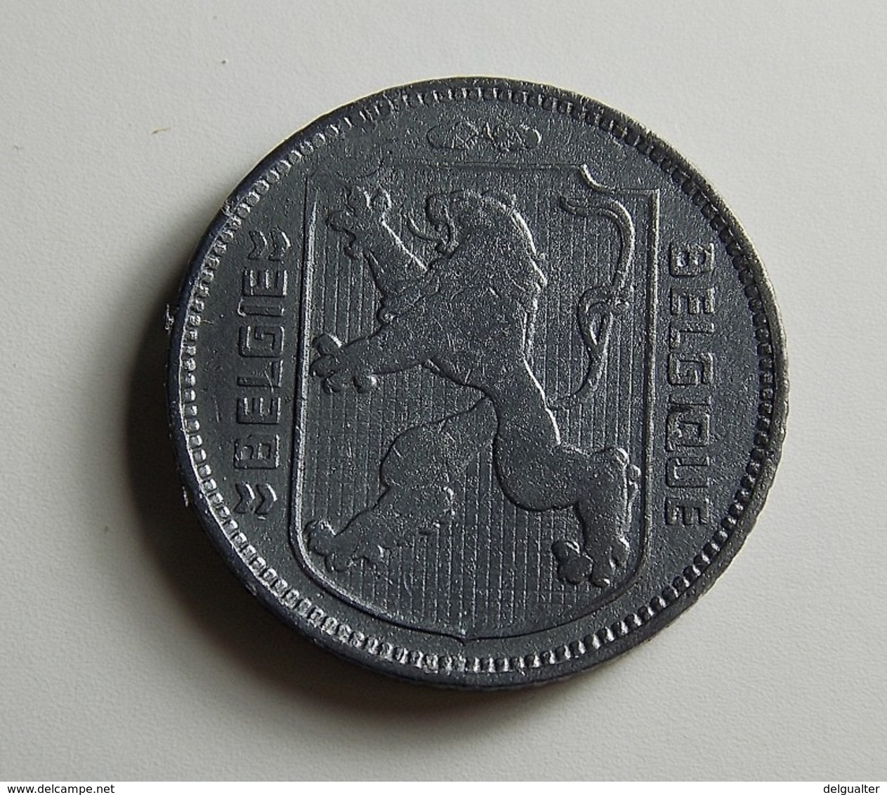 Belgium 1 Franc 1942 Varnished - 1 Franc