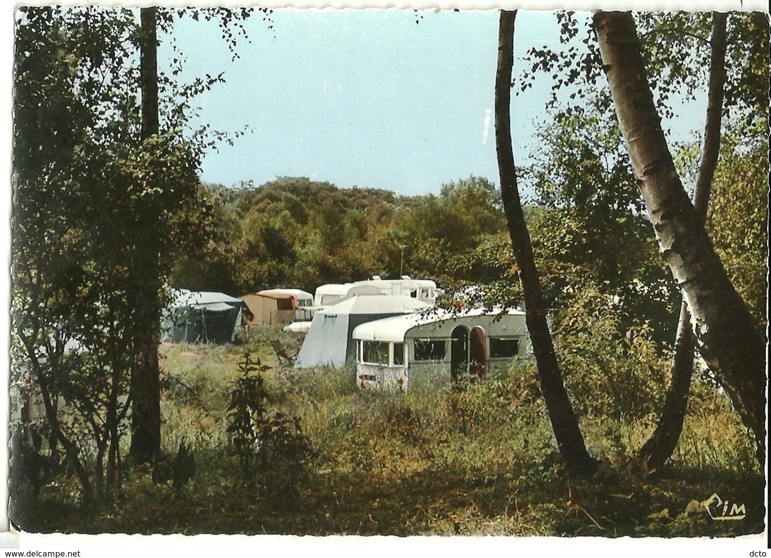 St-LEU-d'ESSERENT Le Camping "Les Prés Des Moines" Cim Cc 667 (timbre Décollé) - Other & Unclassified
