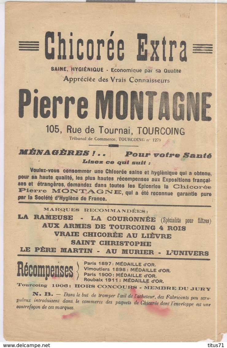 Image D' Epinal Pellerin - Chicorée Montagne - Les Japonnais Ont Aussi Leur Homme Au Long Nez  - N° 4210 - Publicités