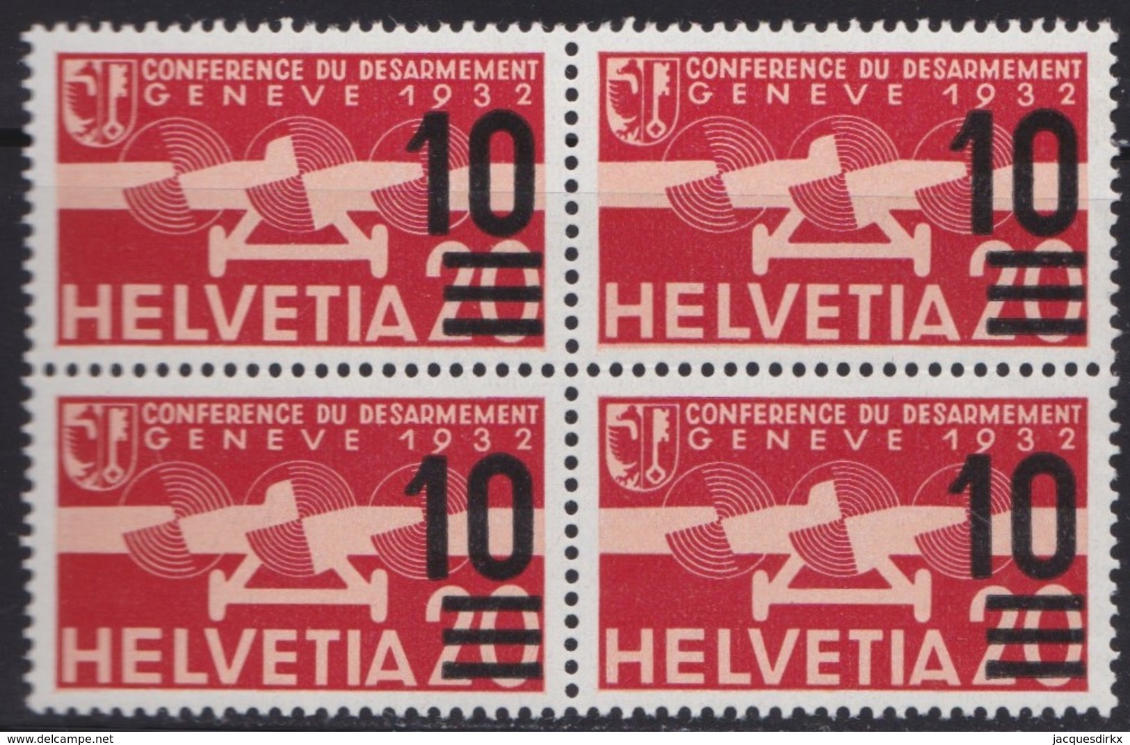 Suisse  .    Yvert    PA   19  Bloc De 4   .    **       .   Neuf   SANS  Charniere  .  /   .    MNH - Ungebraucht