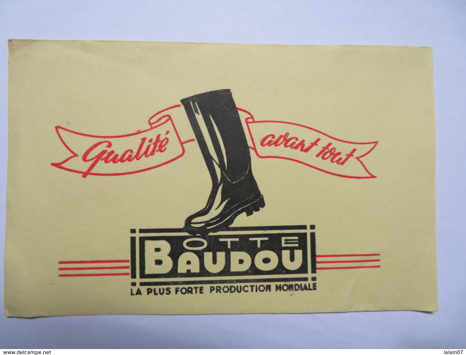 Buvard : Botte "BAUDOU" - Chaussures