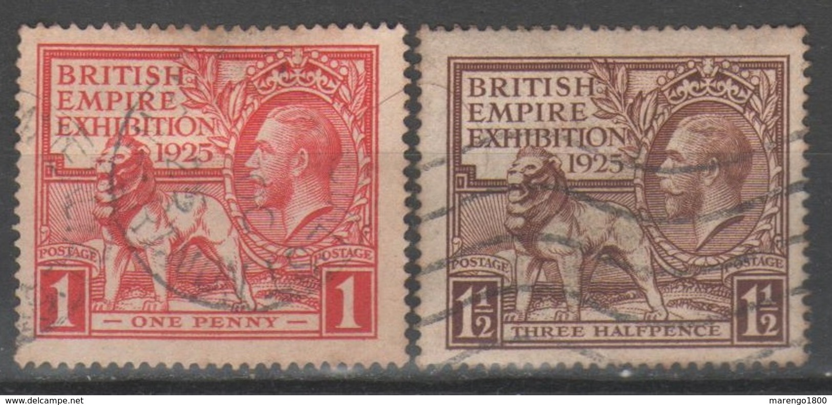 Gran Bretagna 1925 - Esposizione Dell'Impero Britannico          (g5452) - Oblitérés