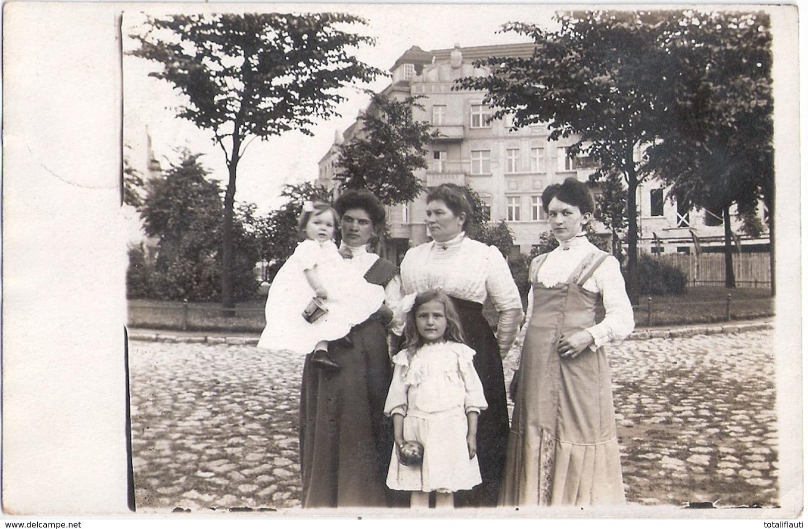 BERLIN REINICKENDORF Original Private Fotokarte Familie Peters 19.6.1910 Gelaufen - Reinickendorf