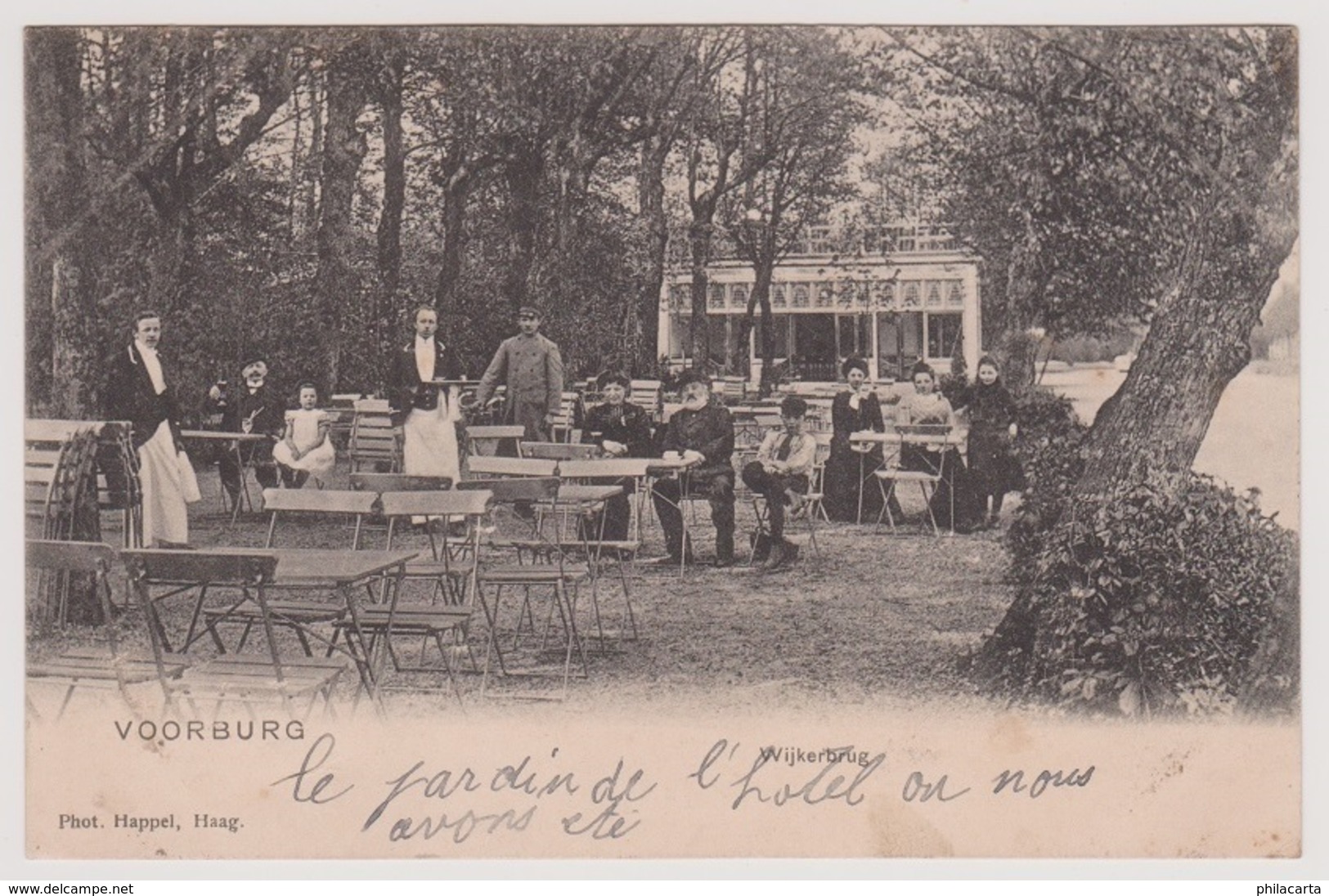 Voorburg - Wijkerbrug Levendig Terras - Zeer Oud - Voorburg